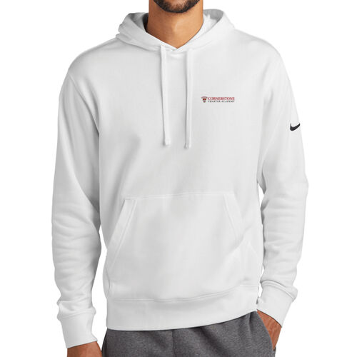 Cornerstone - Club Fleece Sleeve Swoosh Pullover Hoodie Thumbnail