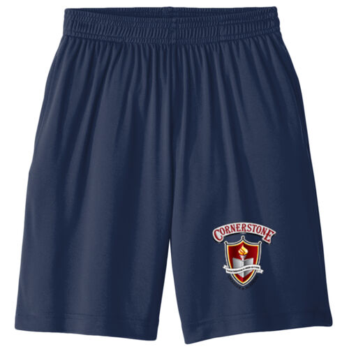 Cornerstone - Youth PosiCharge ® Competitor Pocketed Short Thumbnail